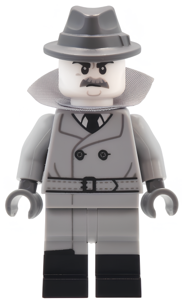 Минифигурка Lego Collectible Film Noir Detective, Series 25 col424 U